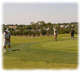 Golfers at Citrus Hills