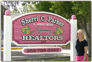 photo of our sign